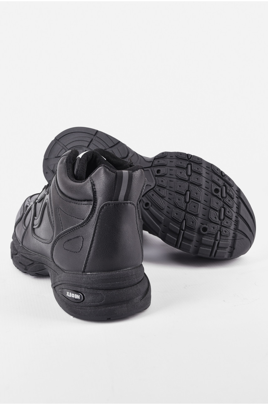 Кросівки чоловічі зимові чорного кольору 101-5 193913