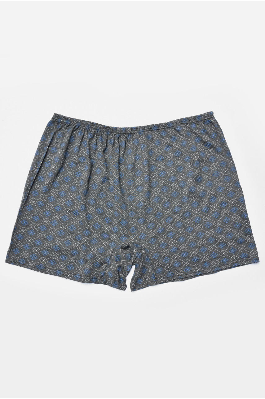 Труси сімейні чоловічі батальні сірого кольору 193957 Труси сімейні чоловічі батальні сірого кольору 193957