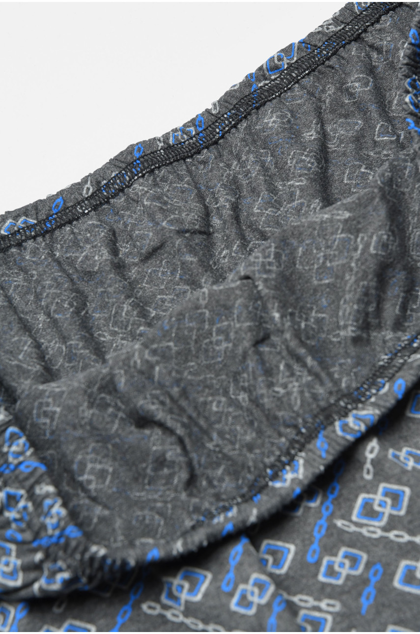 Труси сімейні чоловічі батальні сірого кольору 193963 Труси сімейні чоловічі батальні сірого кольору 193963