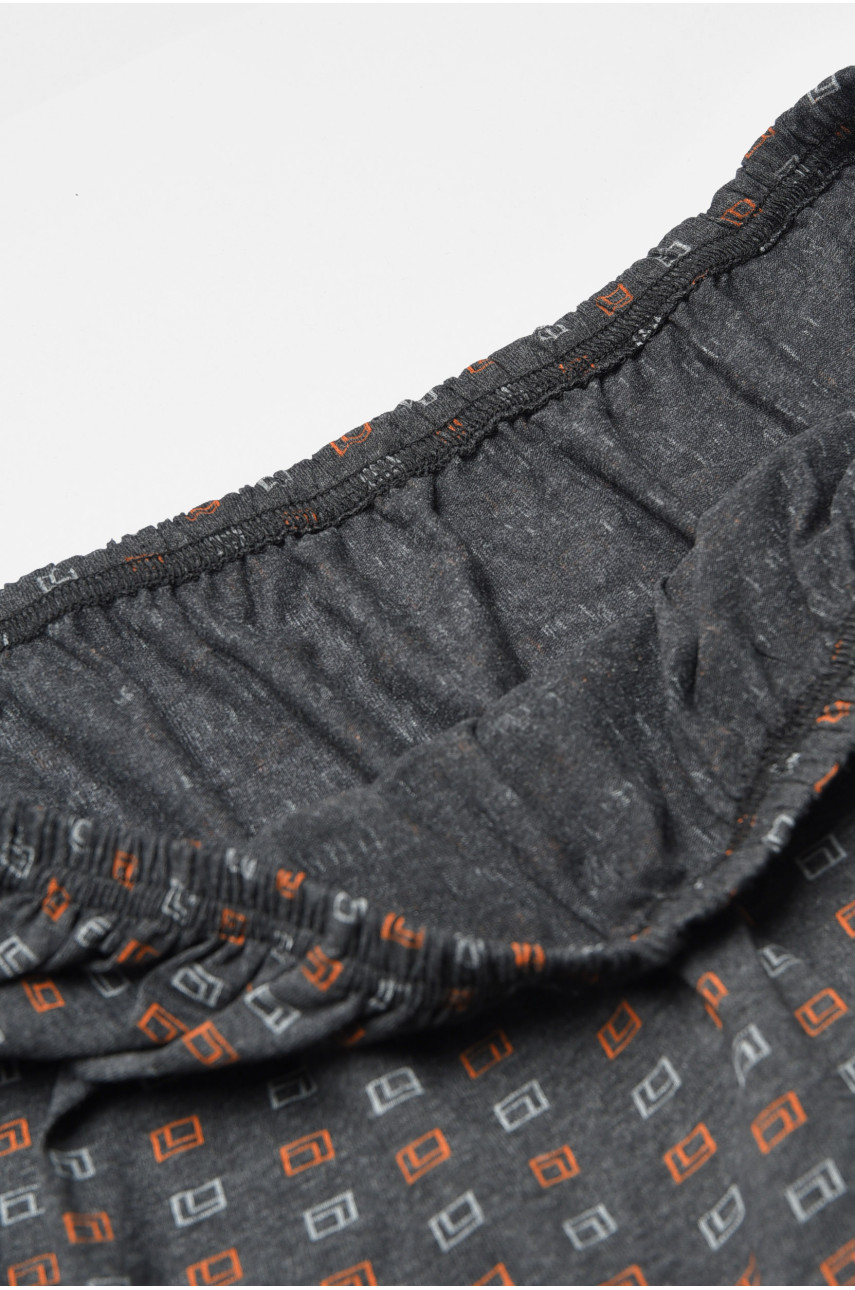Труси сімейні чоловічі батальні сірого кольору 193971 Труси сімейні чоловічі батальні сірого кольору 193971