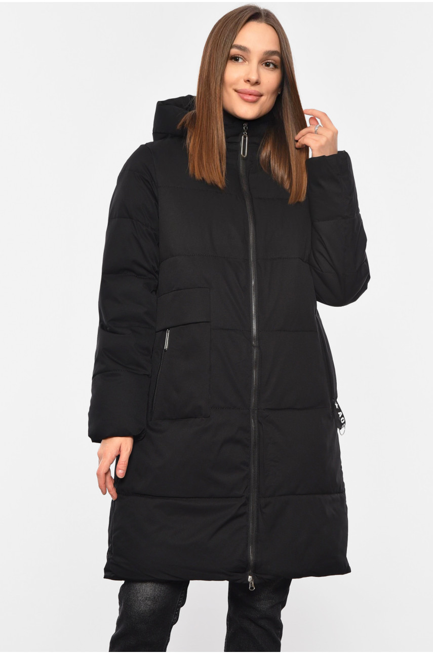 Куртка жіноча зимова чорного кольору 2309 193975