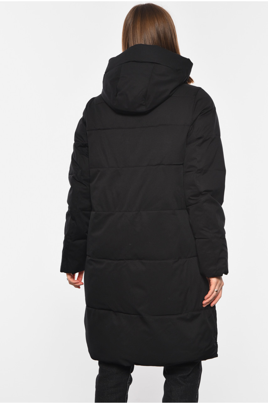 Куртка жіноча зимова чорного кольору 2309 193975