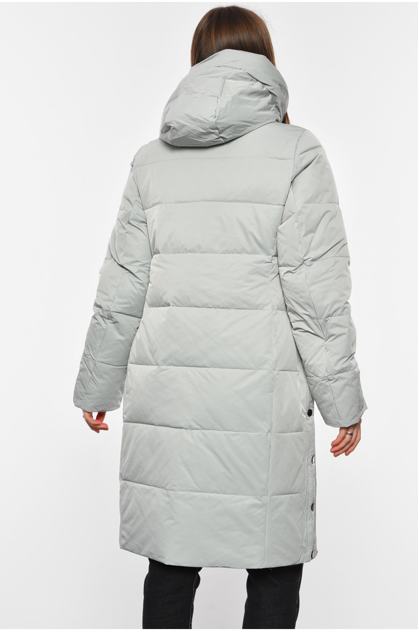 Куртка жіноча зимова м'ятного кольору 320 193981
