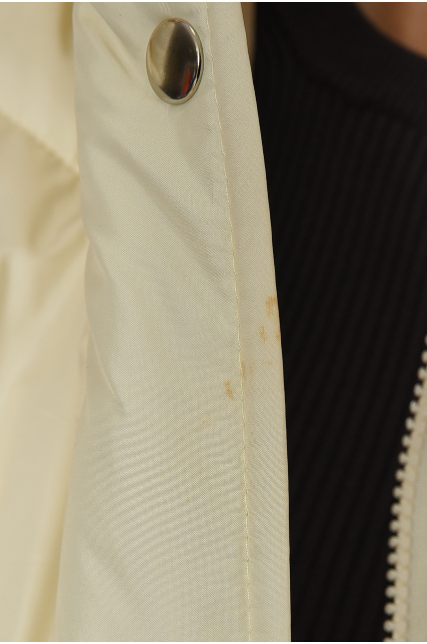 Куртка жіноча молочного кольору Уцінка 300 194062 Куртка жіноча молочного кольору Уцінка 300 194062