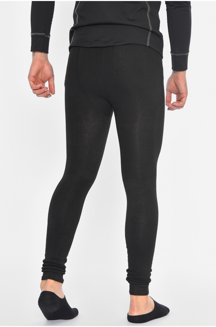 Підштанники чоловічі з начісом чорного кольору а4 194158