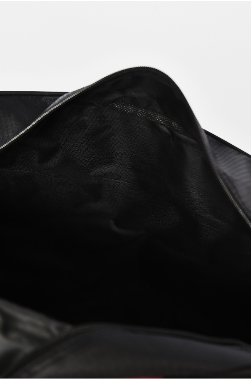 Сумка дорожня унісекс чорно-червоного  кольору 8610 194199