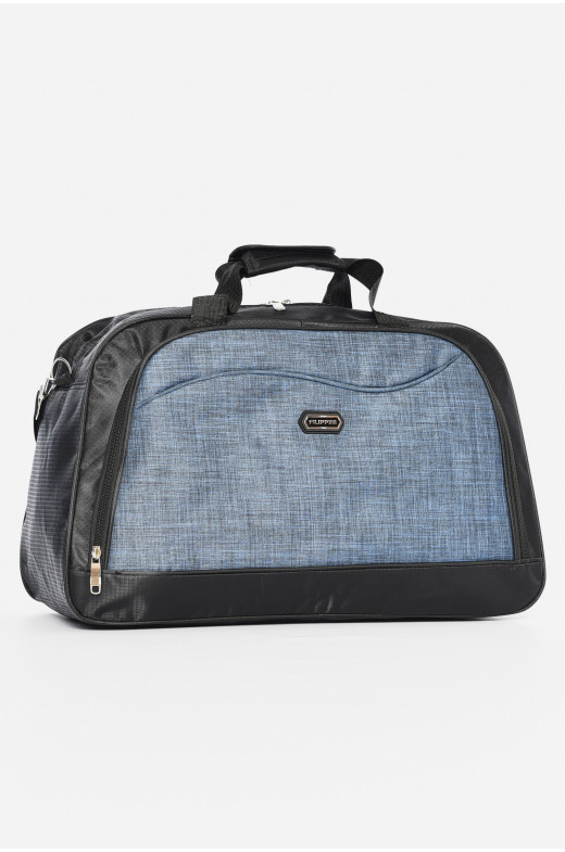 Сумка дорожная унисекс черно-синего цвета 8610 194200