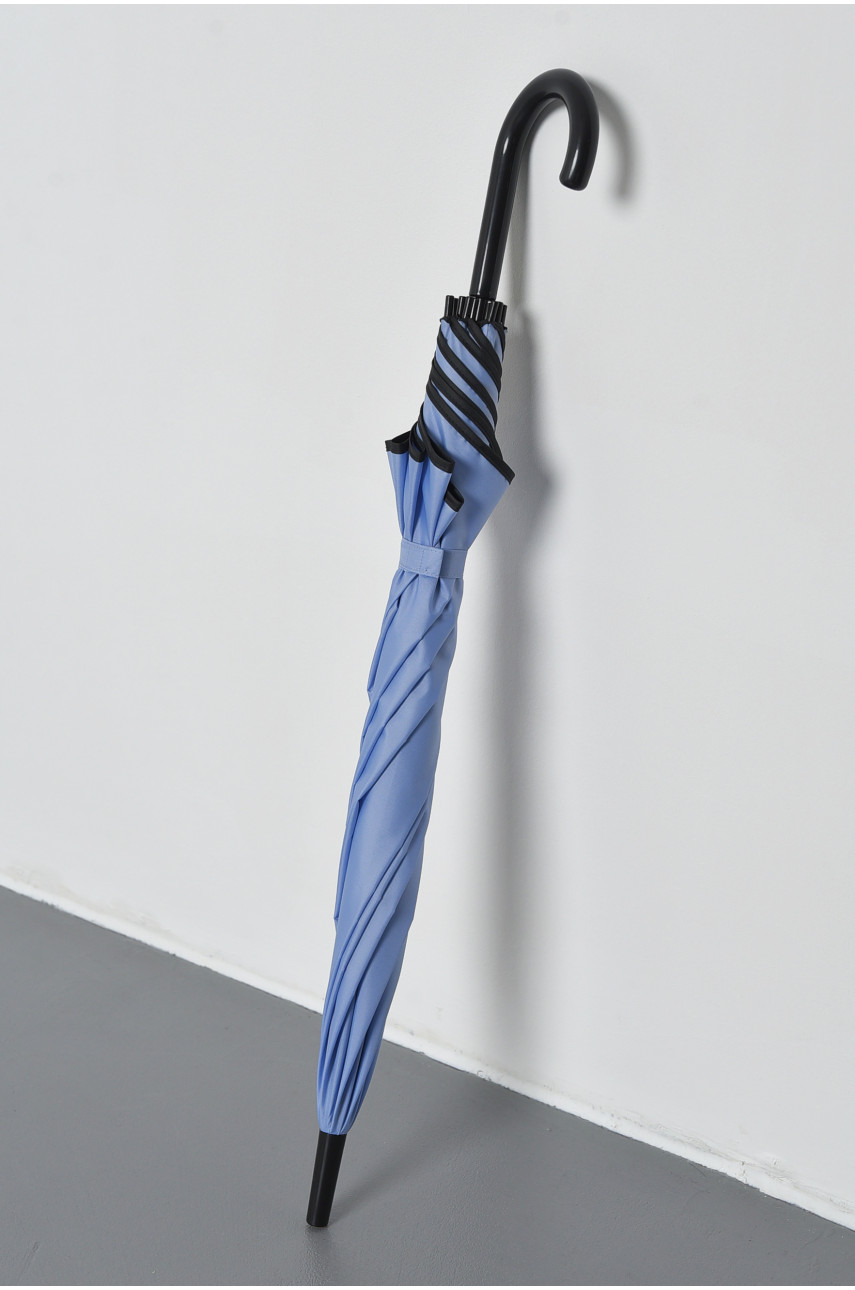 Зонт полуавтомат трость сиреневого цвета 302 194252