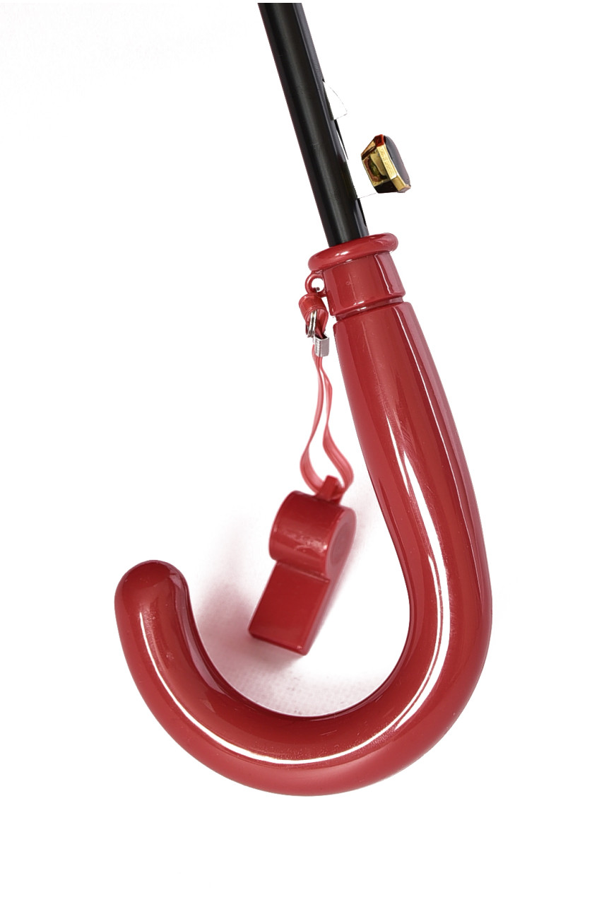 Зонт детский полуавтомат красного цвета 039 194281