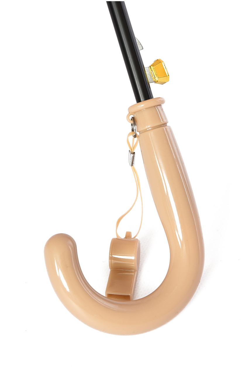 Зонт детский полуавтомат бежевого цвета 039 194286 Зонт детский полуавтомат бежевого цвета 039 194286