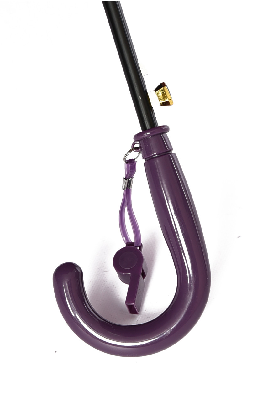 Парасолька дитяча напівавтомат бузкового кольору 039 194287 Парасолька дитяча напівавтомат бузкового кольору 039 194287