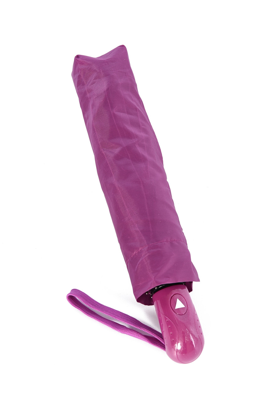 Зонт полуавтомат тёмно-фиолетового цвета 102 194306 Зонт полуавтомат тёмно-фиолетового цвета 102 194306