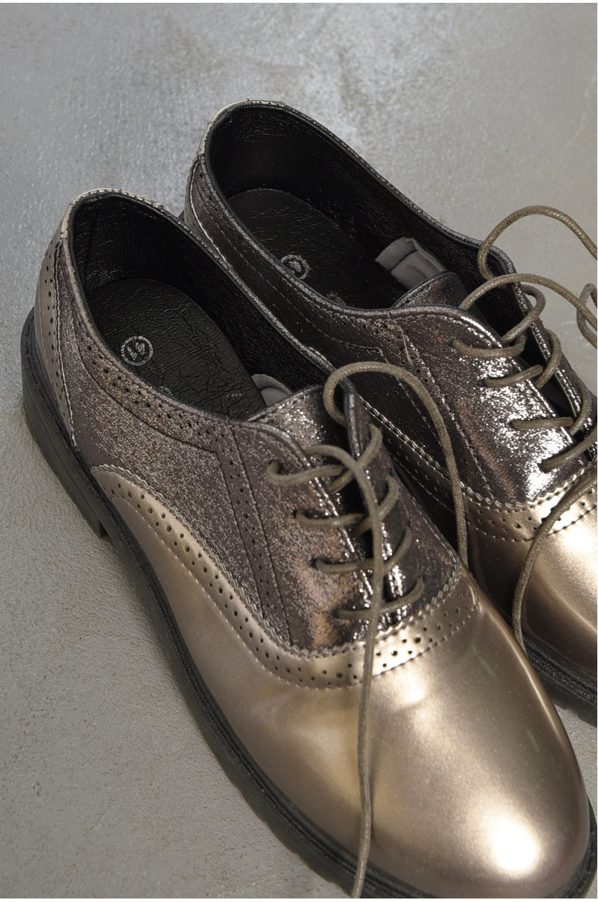 Туфли женские бронзового цвета 1800520 194392