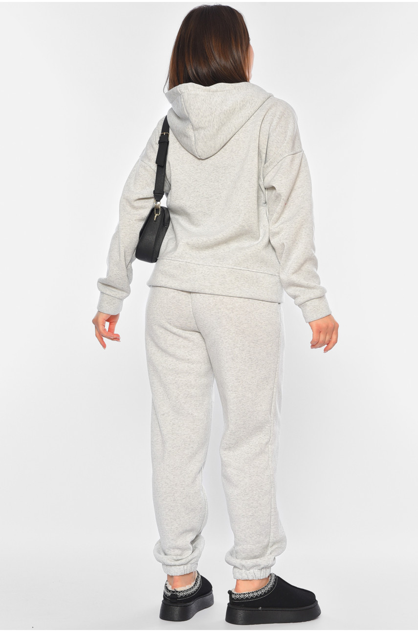 Спортивний костюм жіночий світло-сірого кольору 4059 194532