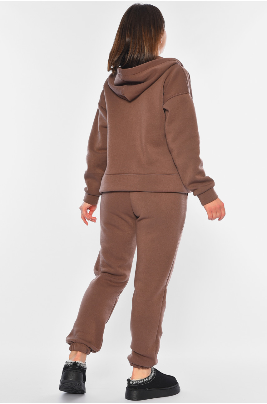 Спортивний костюм жіночий  кольору моко 4059 194535