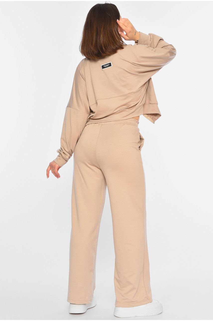 Костюм жіночий бежевого кольору 2374 194560 Костюм жіночий бежевого кольору 2374 194560
