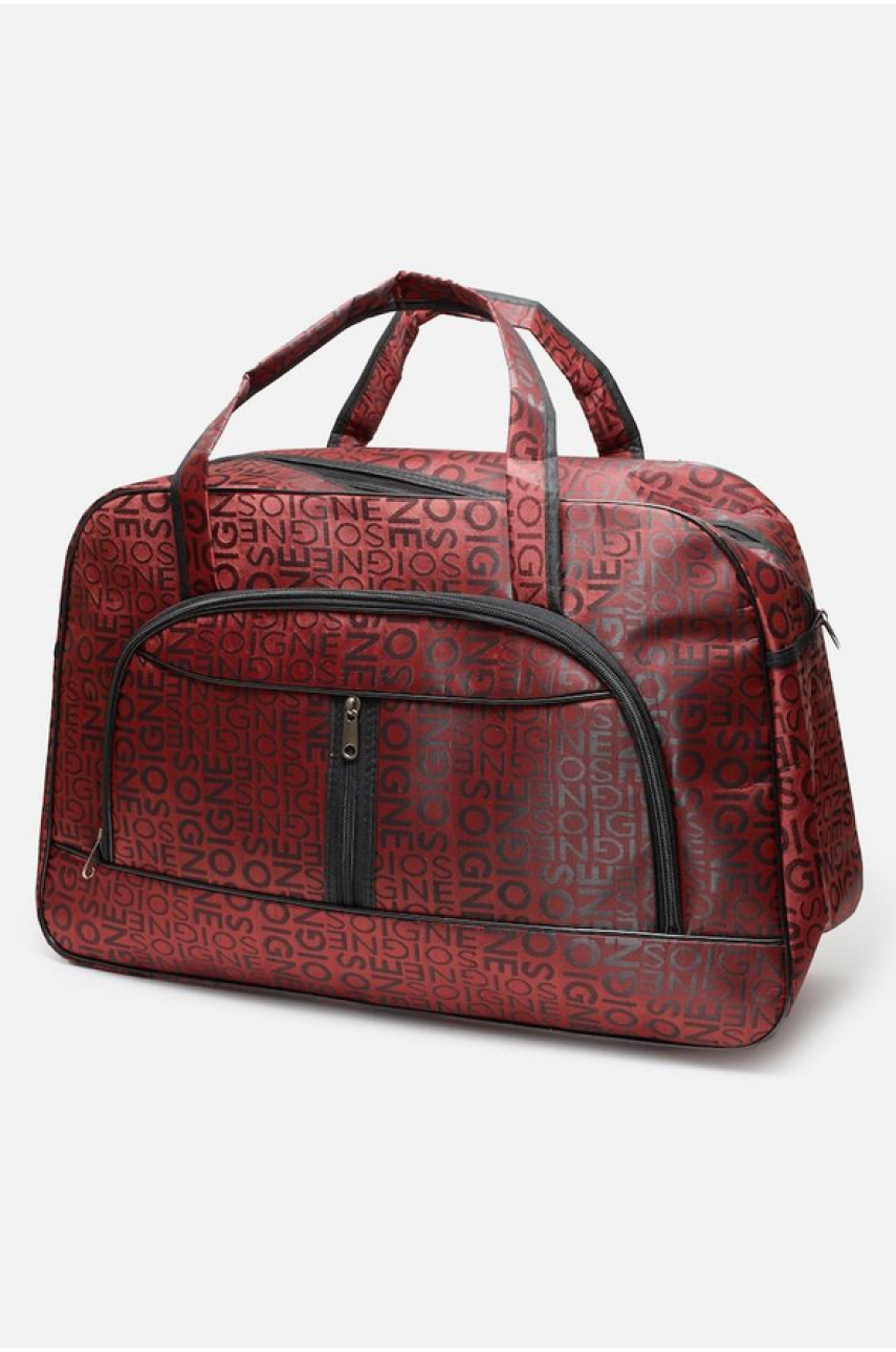Сумка дорожная унисекс красного цвета 5058-1 194612