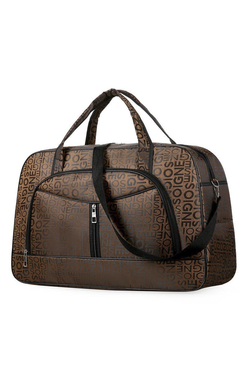 Сумка дорожная унисекс коричневого цвета 5058-1 194615