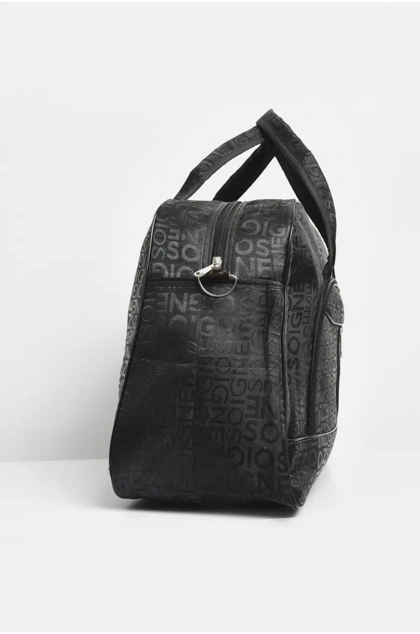 Сумка дорожня унісекс чорного кольору 194616
