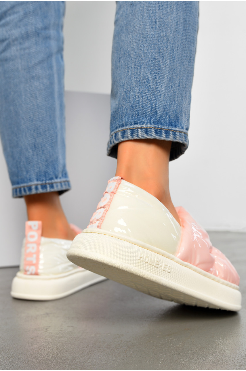 Капці домашні жіночі рожевого кольору 2927-2 194658 Капці домашні жіночі рожевого кольору 2927-2 194658