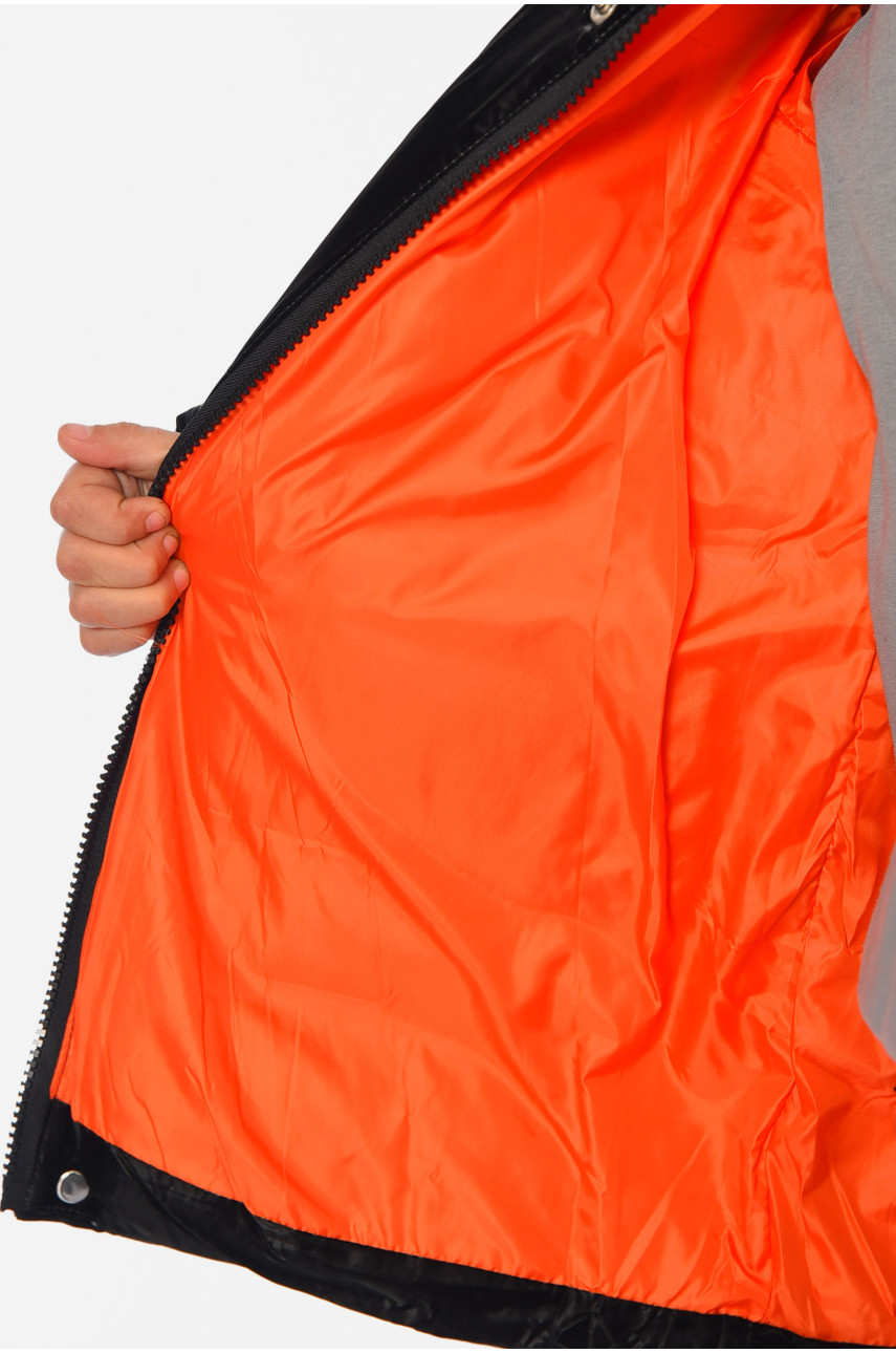 Куртка детская демисезонная черного цвета 2022-18 194697