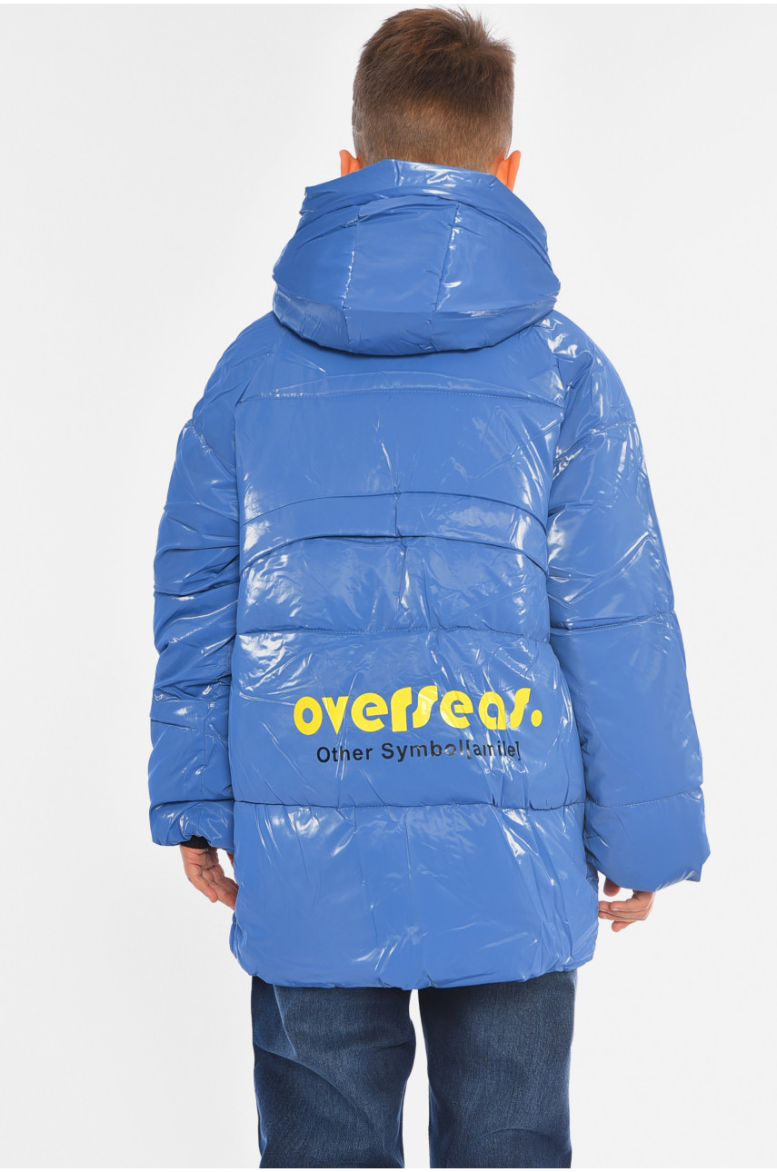 Куртка детская демисезонная синего цвета 2022-18 194699