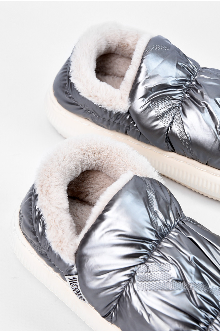 Капці кімнатні чоловічі сірого кольору 12922-1 194775