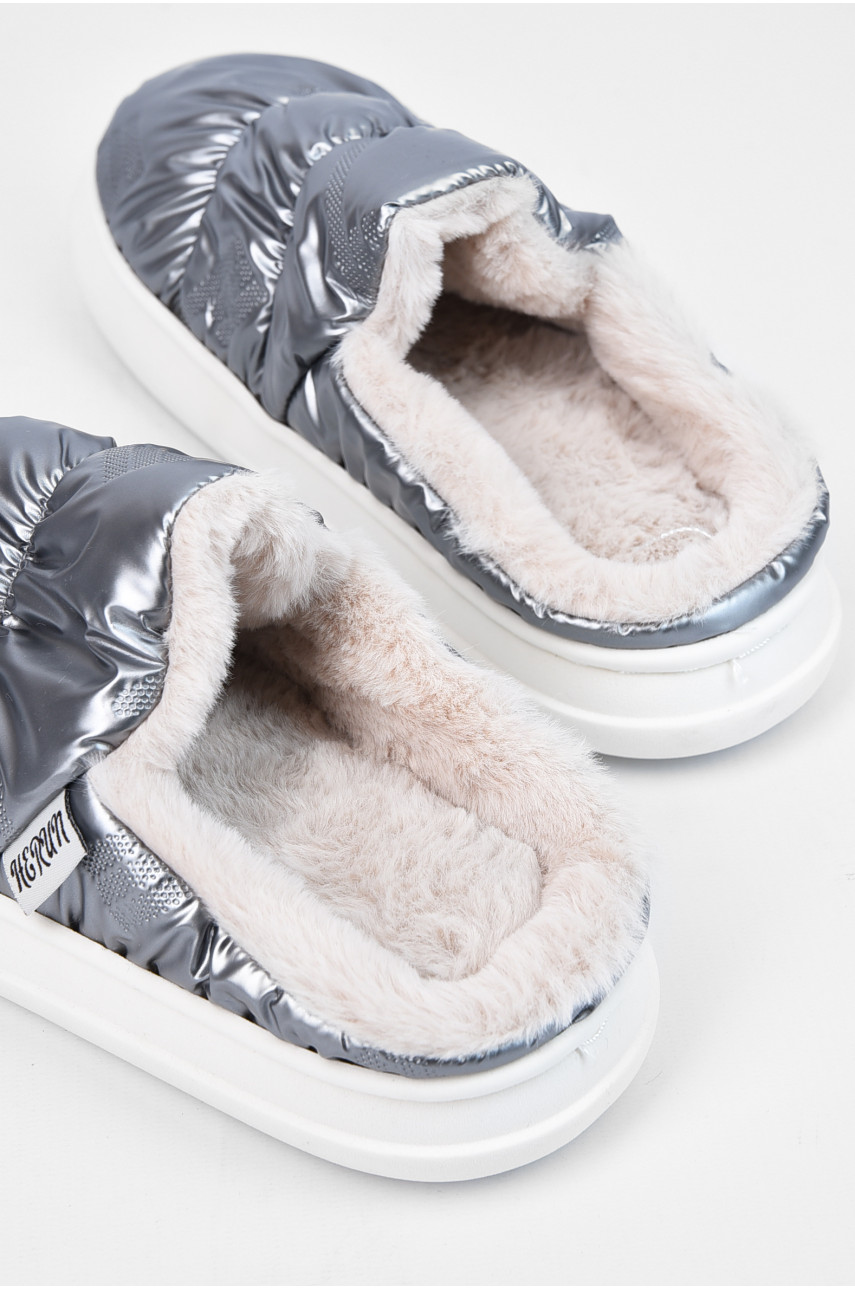 Капці кімнатні чоловічі сірого кольору 1582-1 194777