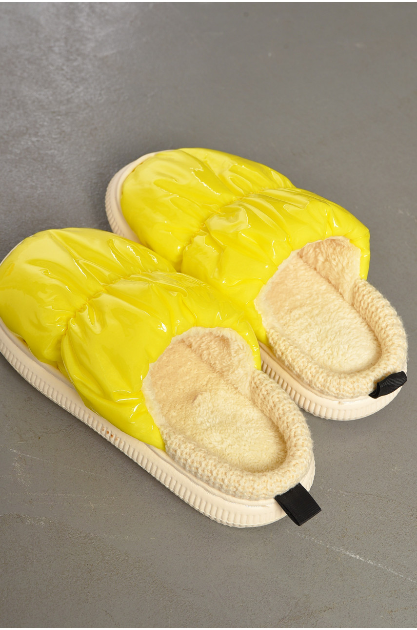 Капці домашні жіночі жовтого кольору 2913-3 194788