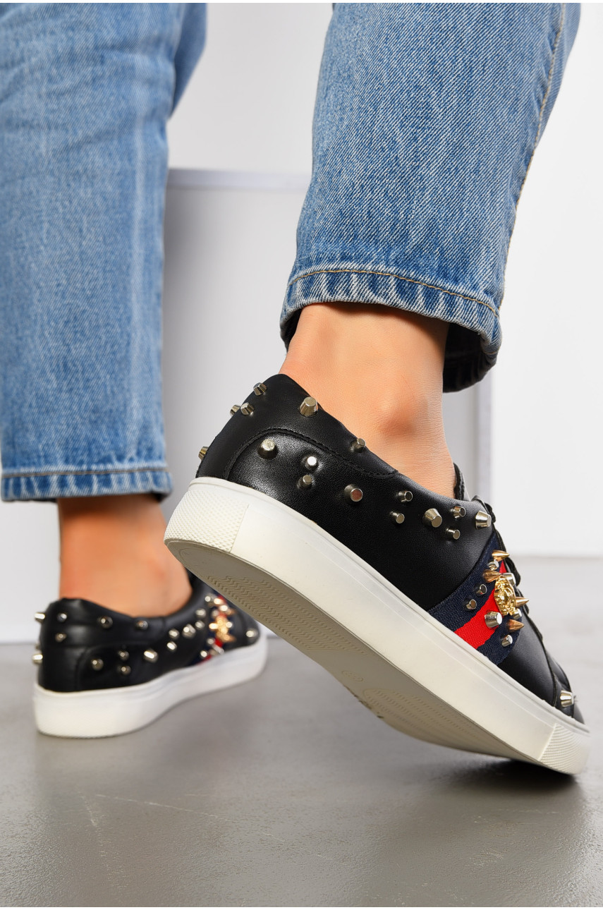 Мокасины женские черного цвета 1849950 194833