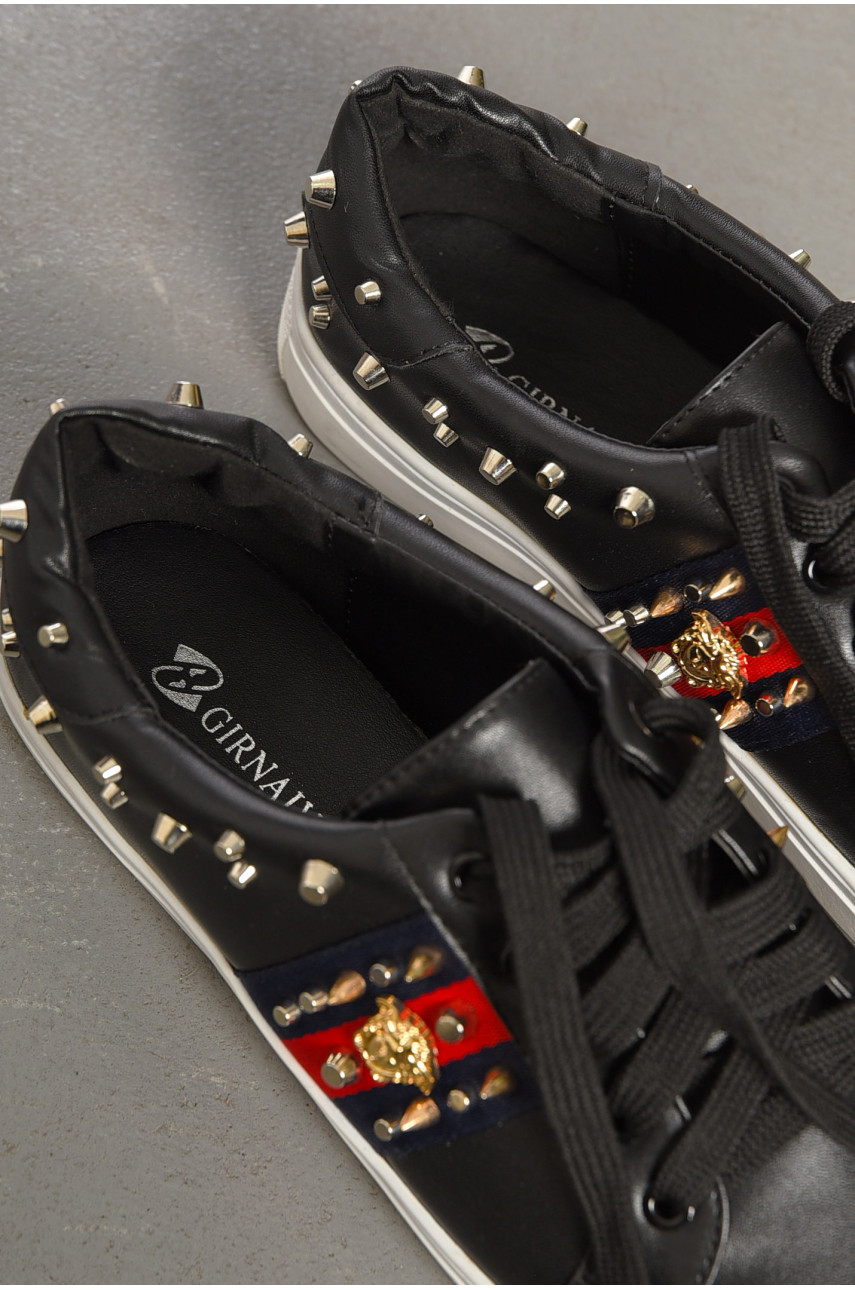 Мокасины женские черного цвета 1849950 194833