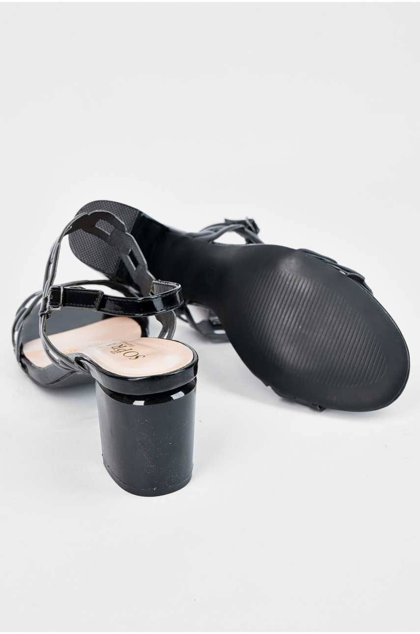 Босоножки женские черного цвета 21-69366 194882 Босоножки женские черного цвета 21-69366 194882