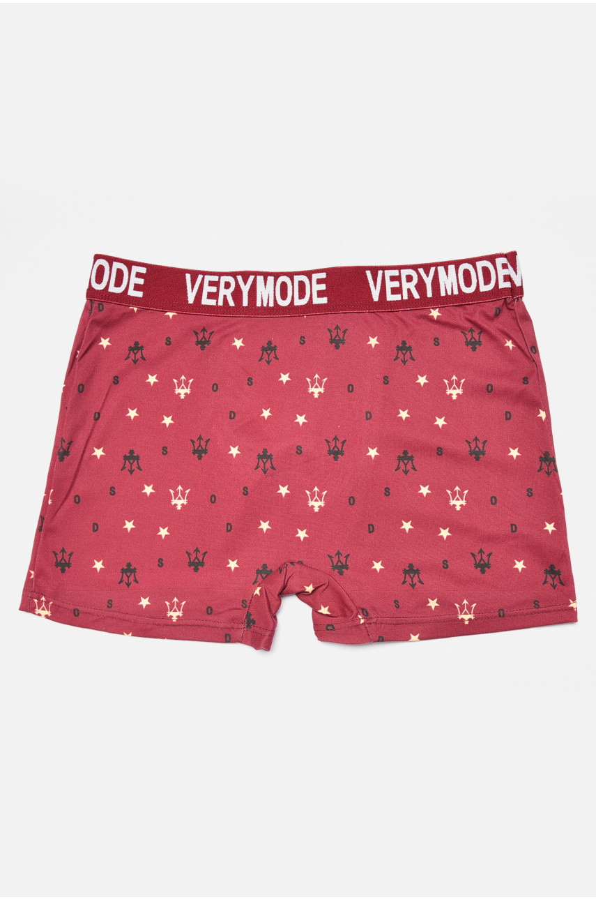 Боксери чоловічі бордового кольору 7703 194897 Боксери чоловічі бордового кольору 7703 194897