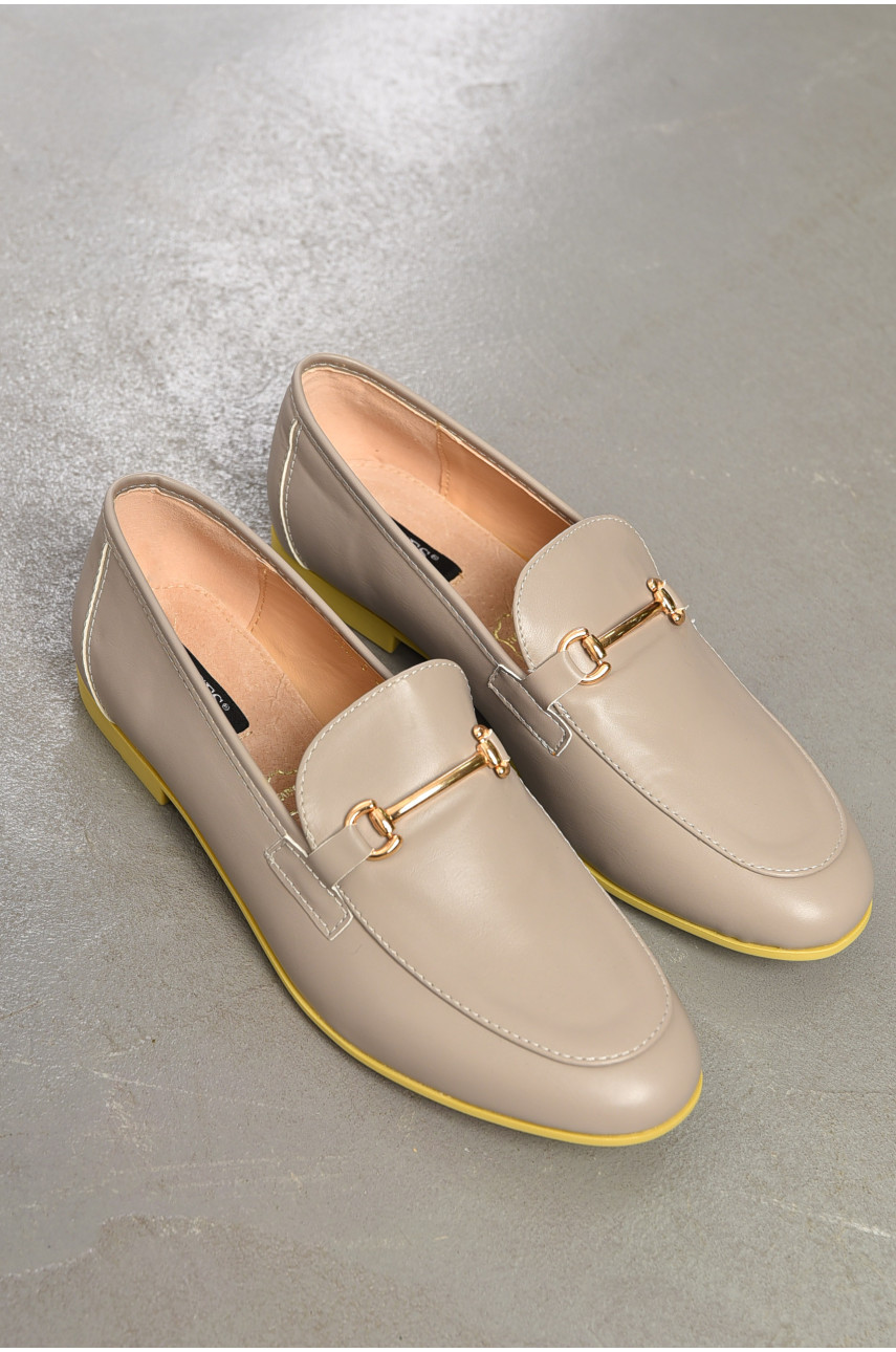 Балетки жіночі сірого кольору 1187-5 194909