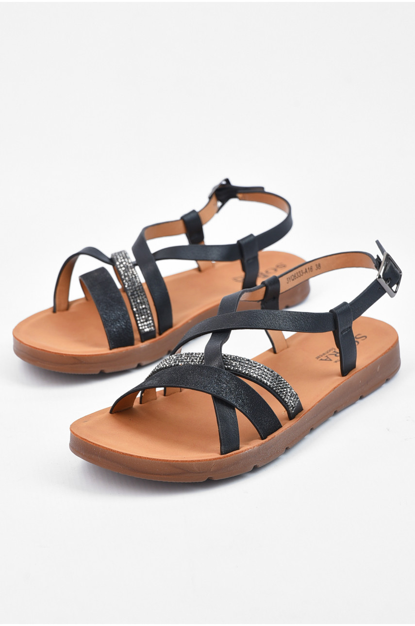 Босоножки женские черного цвета 21-69361 194912 Босоножки женские черного цвета 21-69361 194912