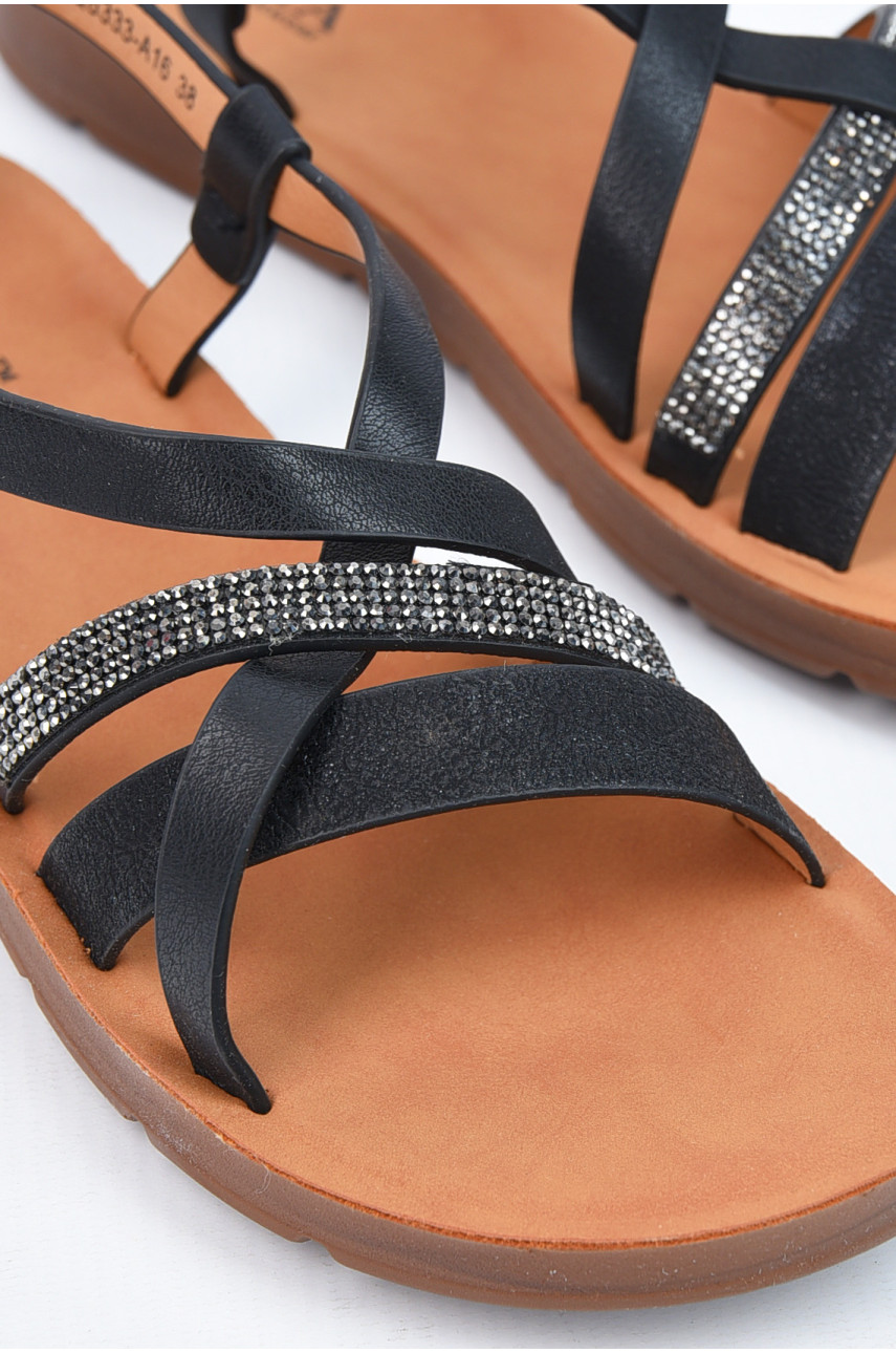 Босоножки женские черного цвета 21-69361 194912 Босоножки женские черного цвета 21-69361 194912