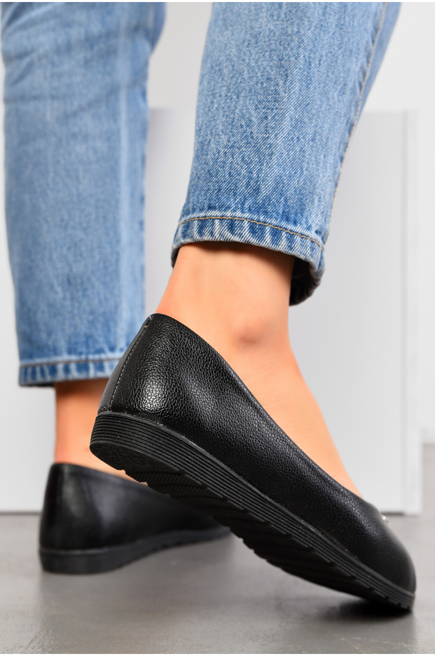 Балетки жіночі чорного кольору 289 194945 Балетки жіночі чорного кольору 289 194945