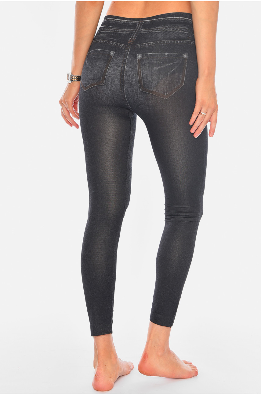 Джегінси жіночі чорного кольору Slim`n Lift Caresse Jeans 194947 Джегінси жіночі чорного кольору Slim`n Lift Caresse Jeans 194947