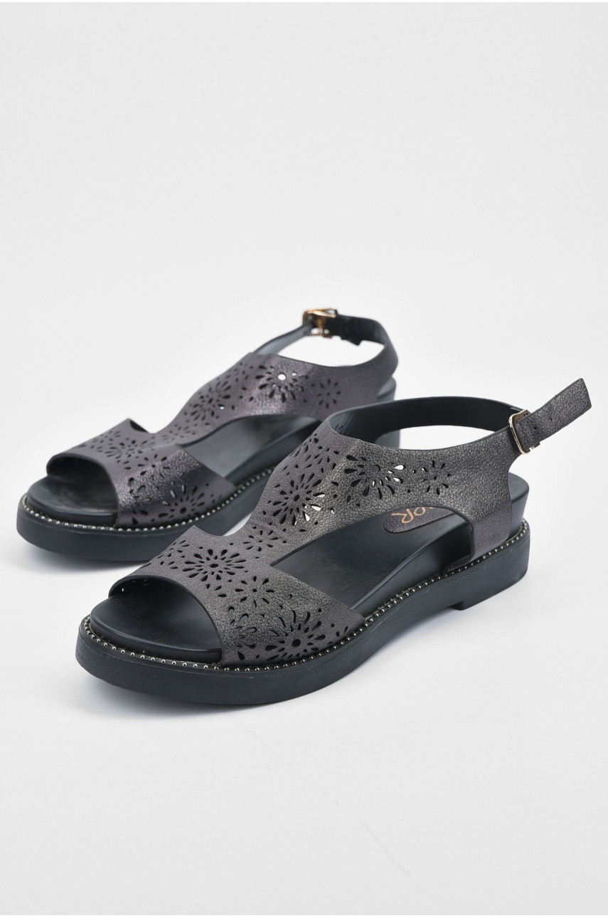 Босоножки женские черного цвета 18-50832 194987 Босоножки женские черного цвета 18-50832 194987