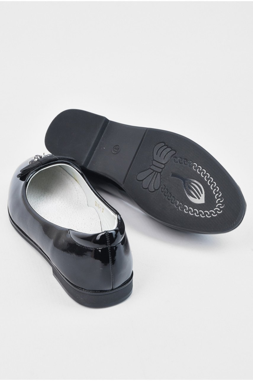 Туфли для девочки черного цвета 6В140 194994