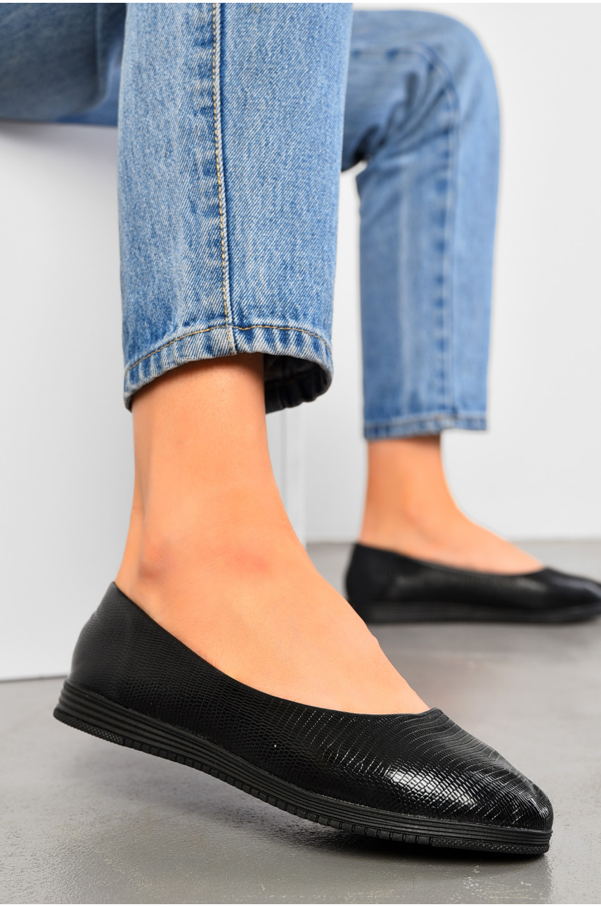 Балетки жіночі чорного кольору 1956321 195028 Балетки жіночі чорного кольору 1956321 195028