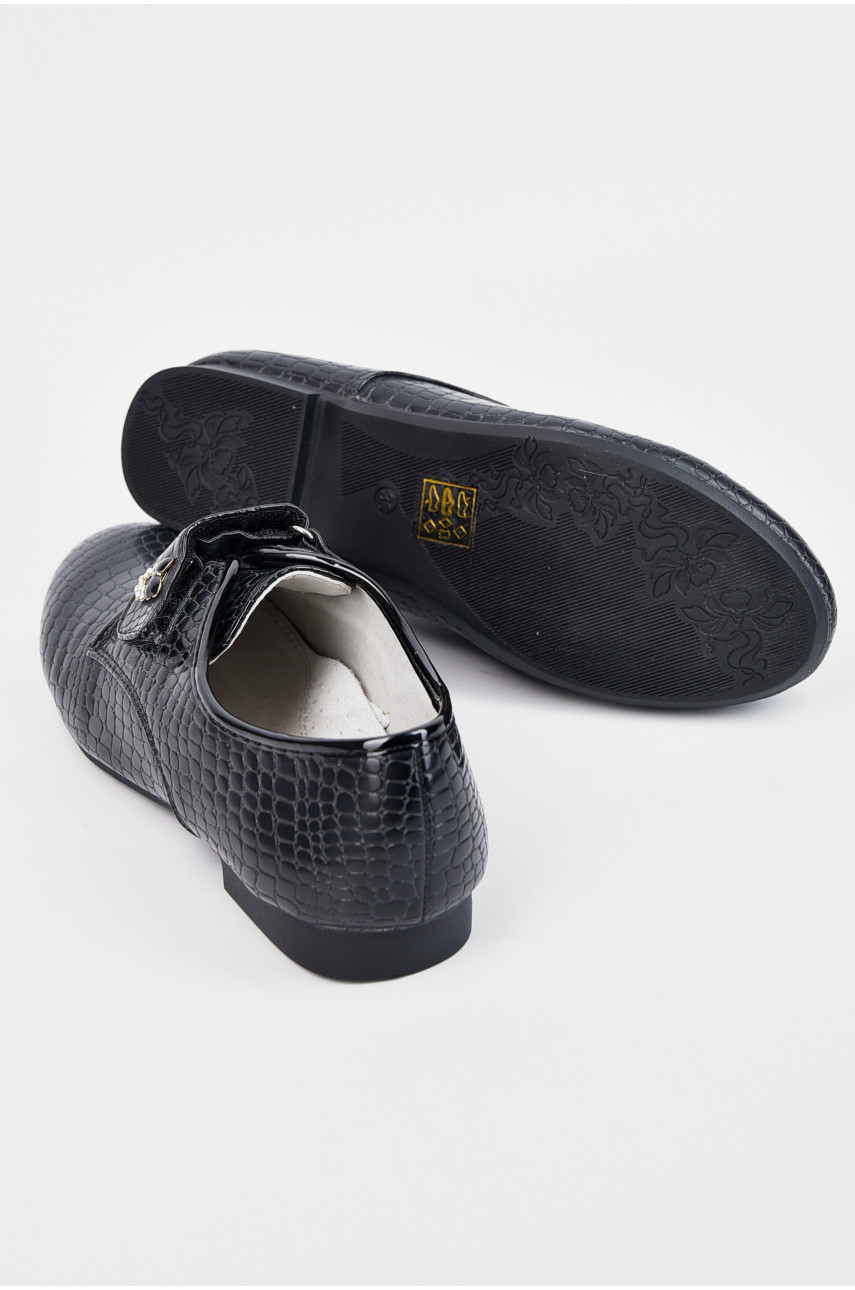 Туфли для девочки черного цвета 16-56462 195030