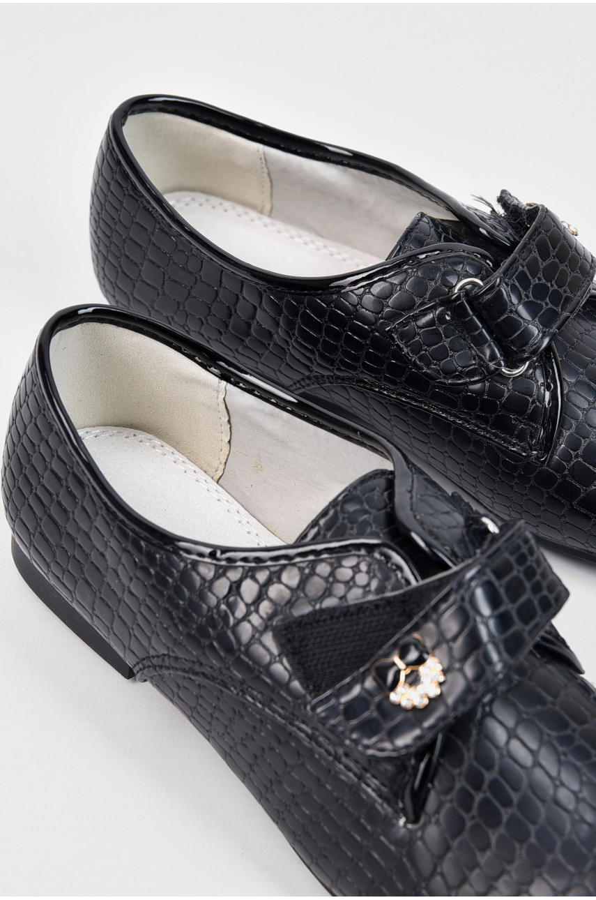 Туфли для девочки черного цвета 16-56462 195030