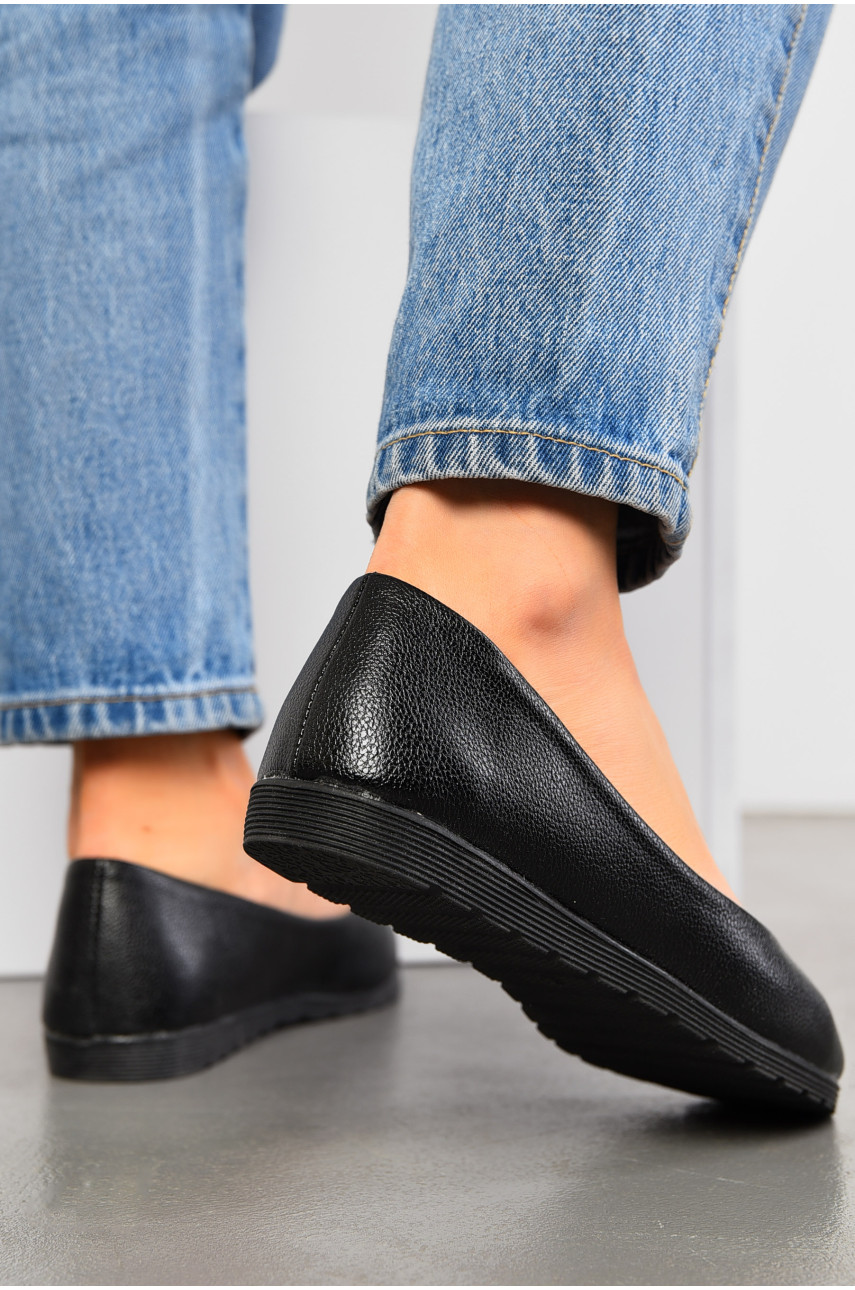 Балетки женские черного цвета 18-00204 195043