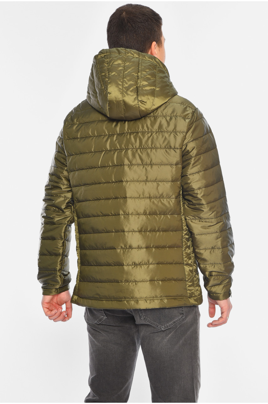 Ветровка мужская цвета хаки 195157