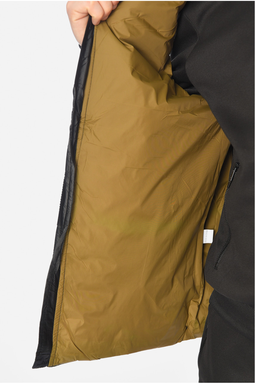 Жилетка мужская демисезонная черного цвета 32-1 195174 Жилетка мужская демисезонная черного цвета 32-1 195174