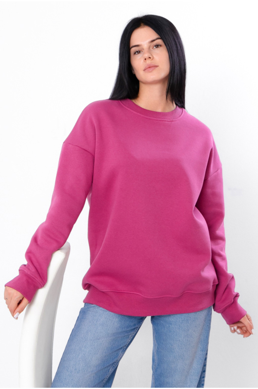 Свитшот женский фиолетового цвета 0742 195205
