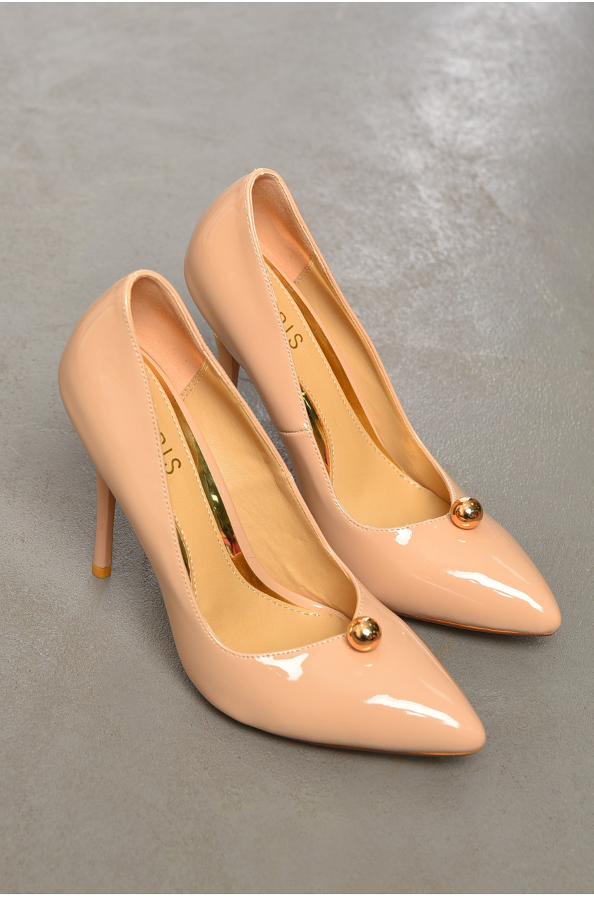 Туфлі жіночі бежевого кольору 3682 195277 Туфлі жіночі бежевого кольору 3682 195277