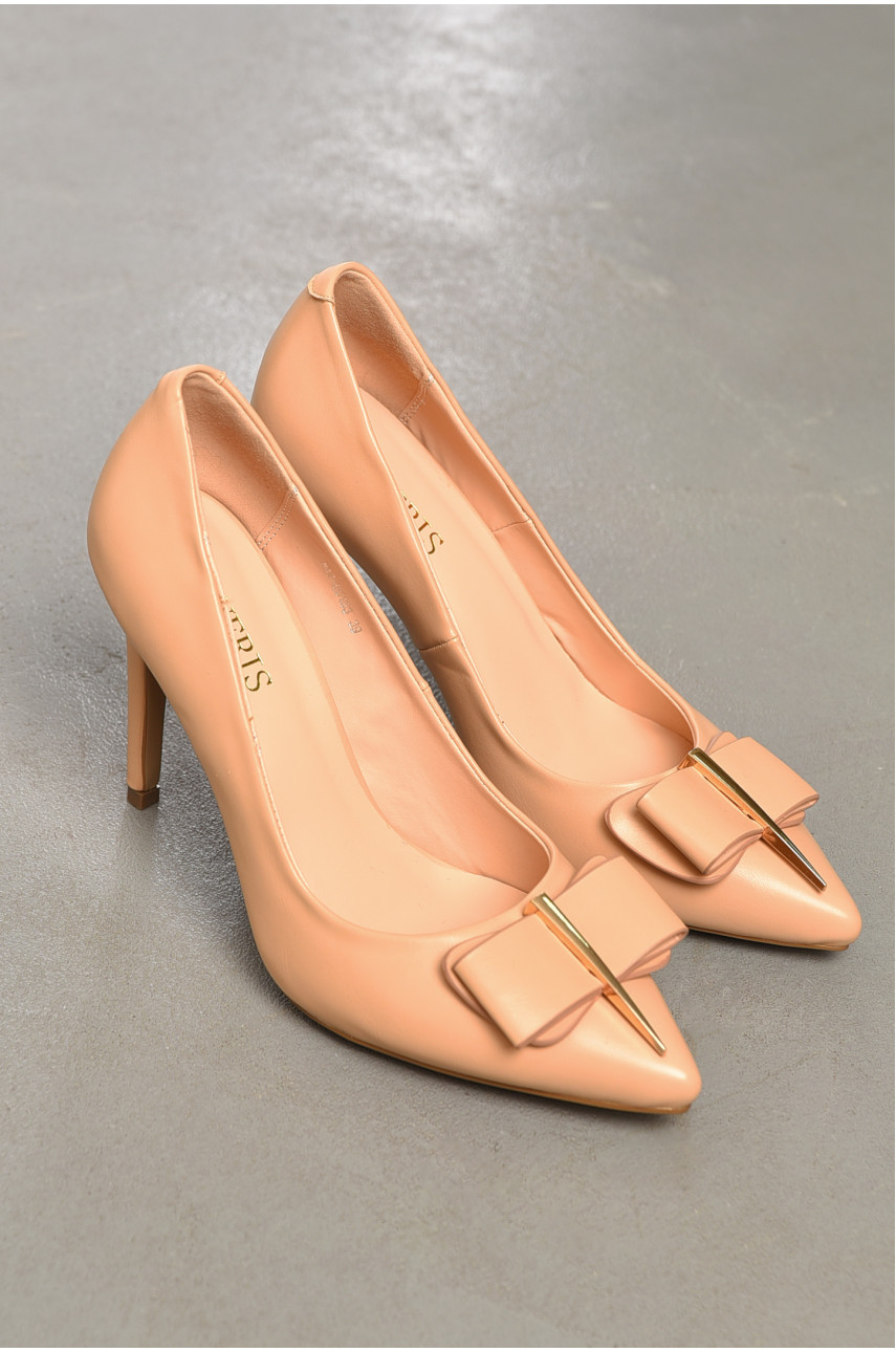 Туфлі жіночі бежевого кольору 3680-1 195281 Туфлі жіночі бежевого кольору 3680-1 195281