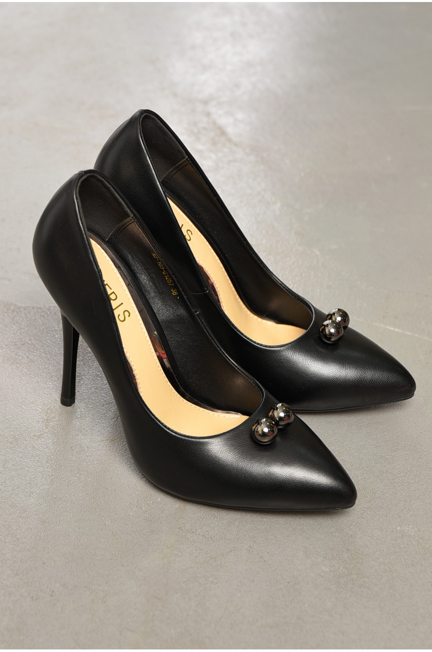 Туфлі жіночі чорного кольору 3681 195295 Туфлі жіночі чорного кольору 3681 195295